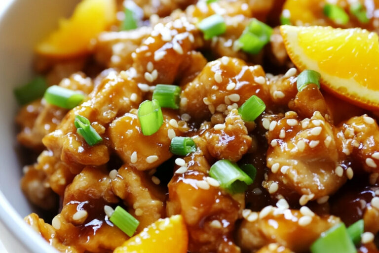 Deliciosa Pollo Naranja al Estilo Panda Express