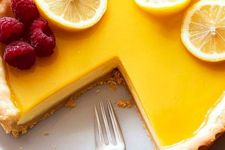 Deliciosa Tarta de Limón para Endulzar Tu Día