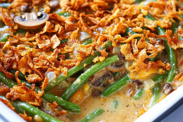Deliciosa cazuela de judías verdes para compartir