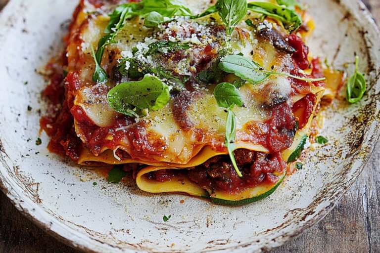 Deliciosa lasaña vegetal para disfrutar sin culpa