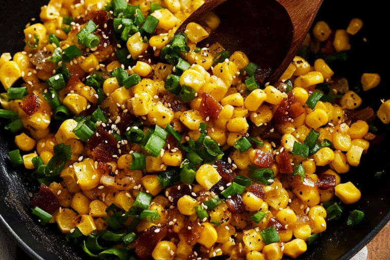 Deliciosa maíz con mantequilla de miso