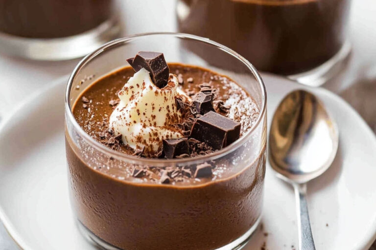 Deliciosa mousse de chocolate en minutos