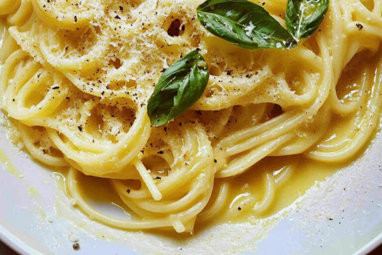 Deliciosa pasta al limón en una sola olla