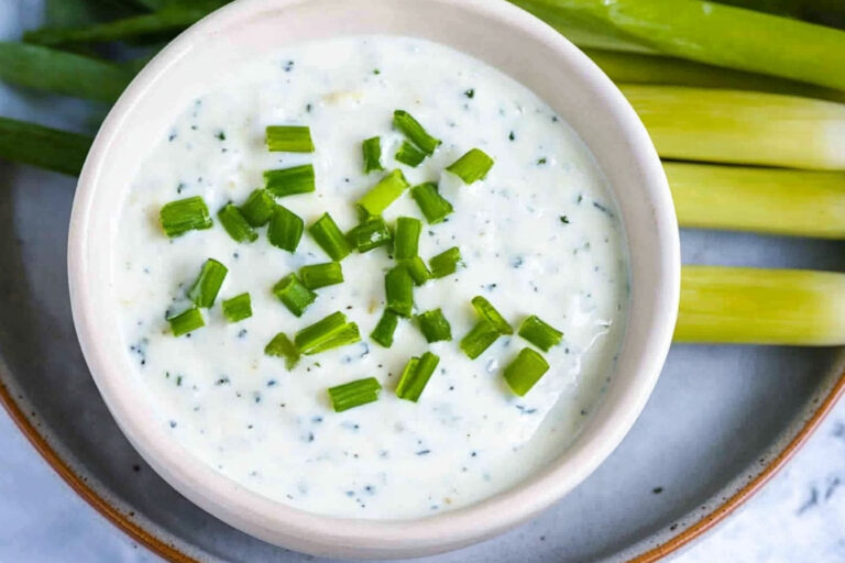 Deliciosa receta de aderezo de queso azul