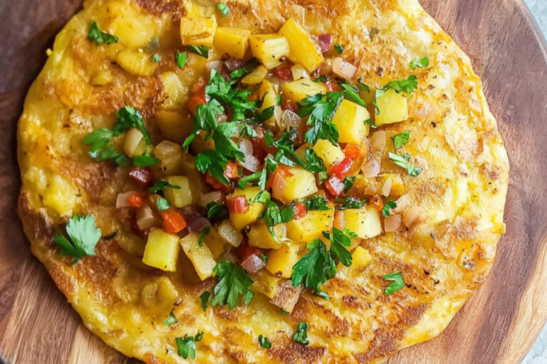 Deliciosa tortilla de patatas al estilo español