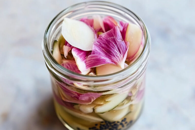 ¡Deliciosa y colorida conserva de flores de magnolia!