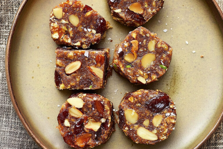 Deliciosas Barritas de Frutas y Nueces