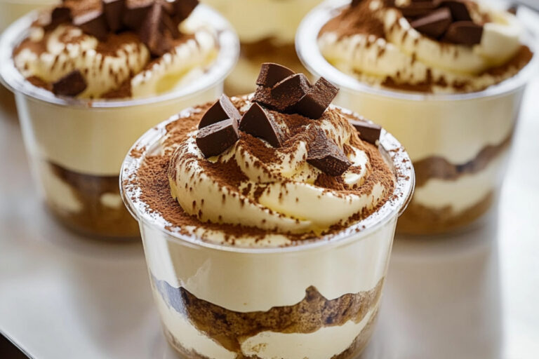 Deliciosas Copas de Tiramisú para Sorprender