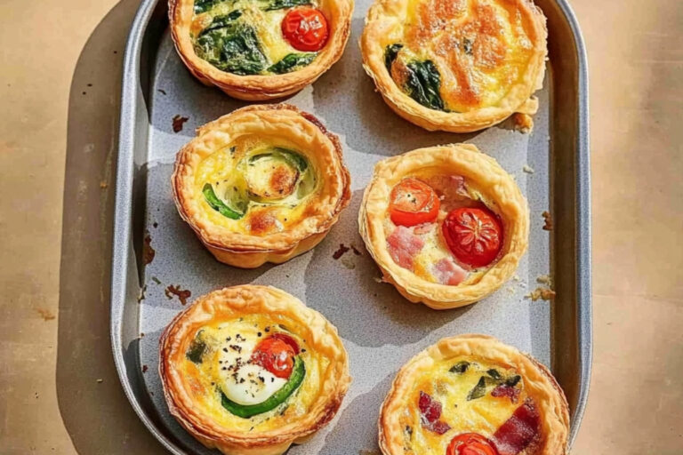 Deliciosas Mini Quiches para Compartir