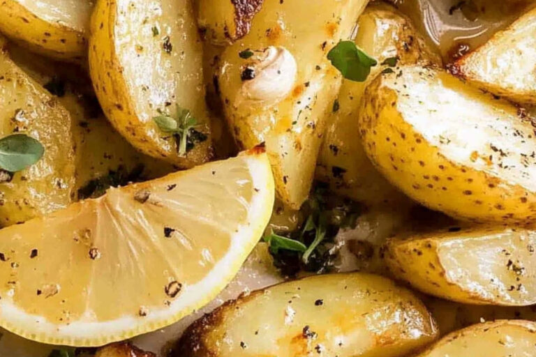 Deliciosas Papas al Limón al Estilo Griego