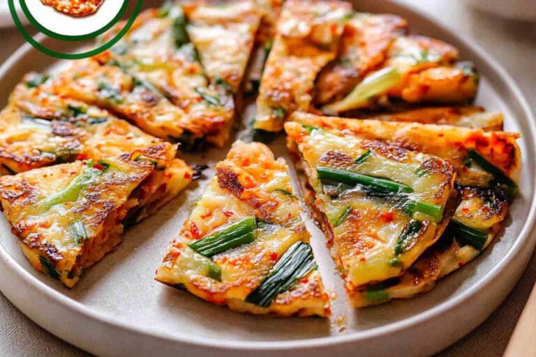 Deliciosas Tortitas Koreanas Crujientes y Fáciles