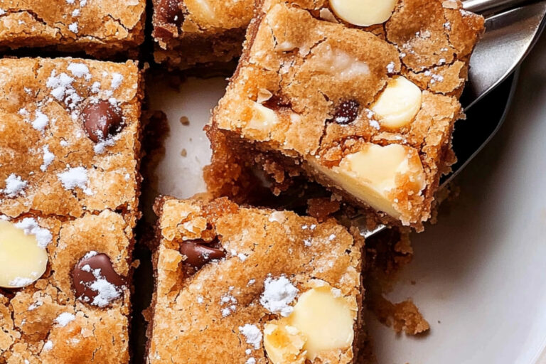 Deliciosas blondies que conquistarás en minutos