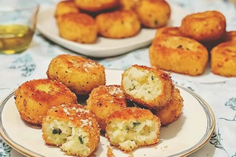 Deliciosas croquetas de papa al estilo casero