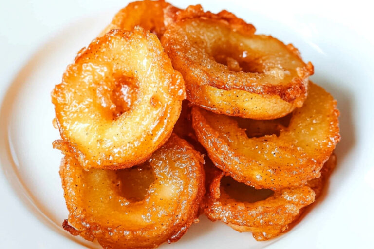 Deliciosas manzanas fritas: un postre irresistible