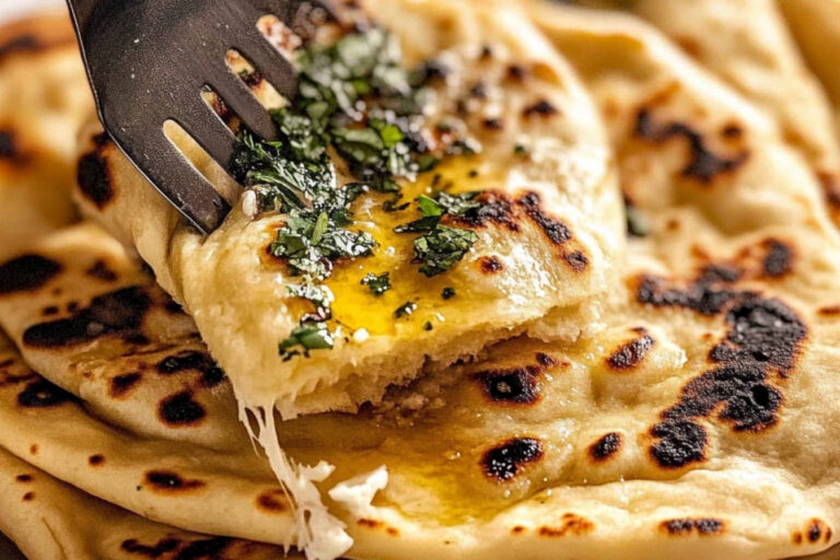 Delicioso Naan Casero en Solo 30 Minutos
