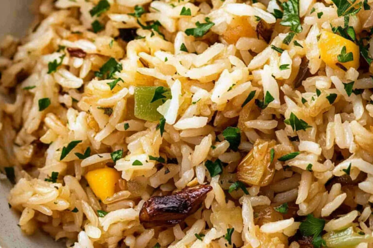 Delicioso Pilaf de Arroz en Simple Pasos