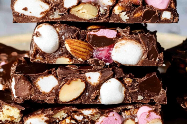 Delicioso Rocky Road: Postre Irresistible y Fácil