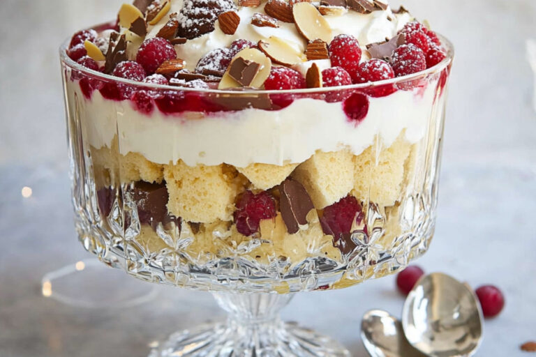 Delicioso Trifle Navideño al Estilo de Tía Taro