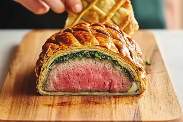 Delicioso Wellington de Res para Compartir