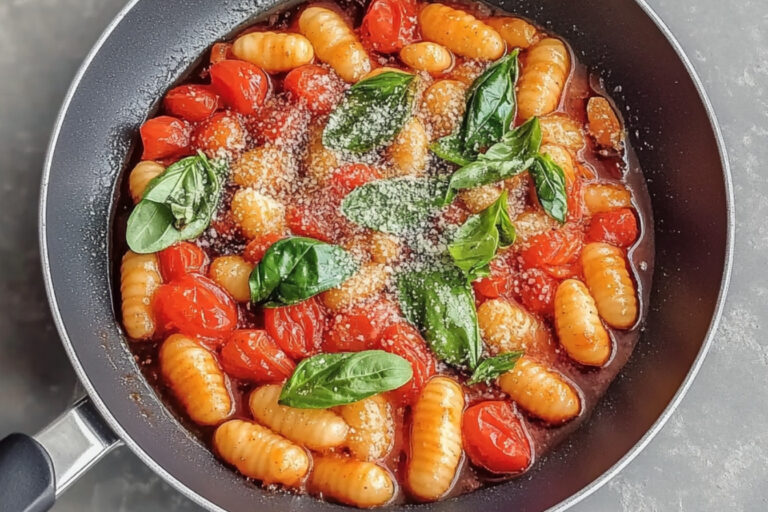 Delicioso gnocchi de tomate dulce en 20 minutos