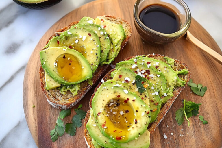 Delicioso toast de aguacate fácil y rápido