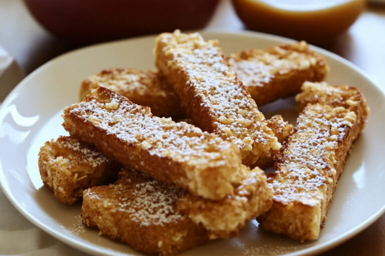 Deliciosos Palitos Franceses de Copos Glaseados