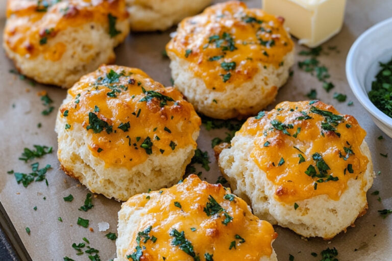 Deliciosos biscuits de cheddar al estilo Red Lobster