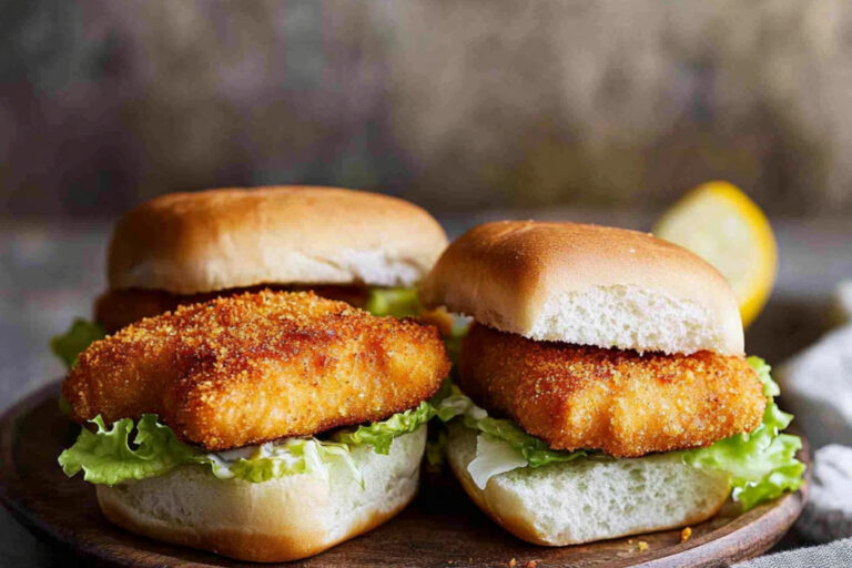 Deliciosos bocadillos de trucha crujiente
