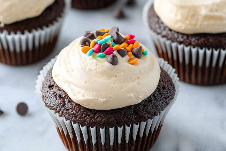 Deliciosos cupcakes de chocolate para compartir