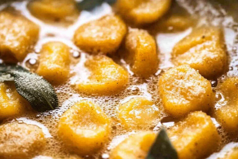 Deliciosos gnocchis de calabaza en minutos