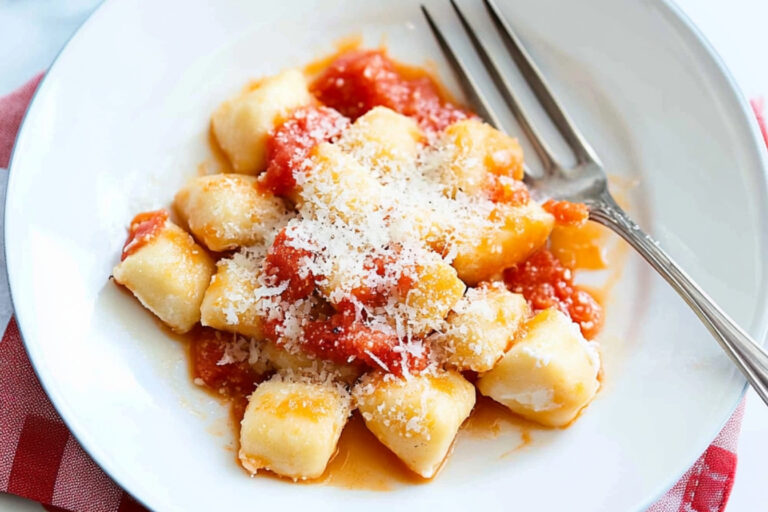 Deliciosos gnocchis de ricotta en casa