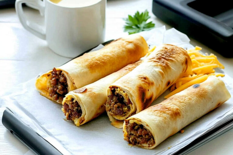 Deliciosos rollos de desayuno italianos picantes