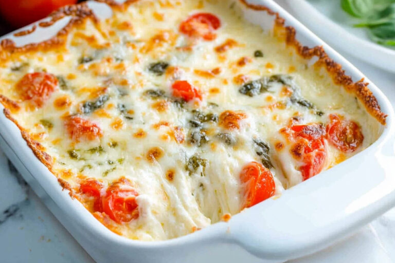 Dip de queso al horno