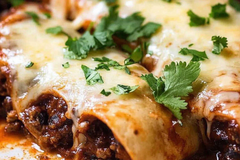 Enchiladas de carne irresistibles y fáciles de preparar