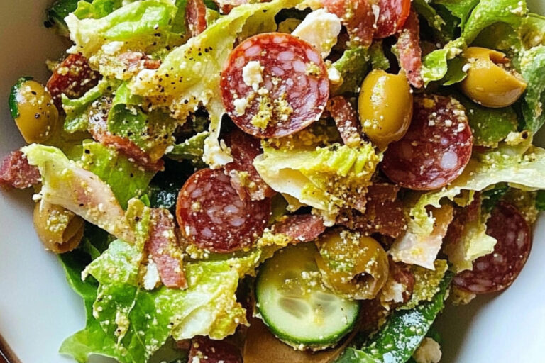 Ensalada Italiana Grande y Deliciosa