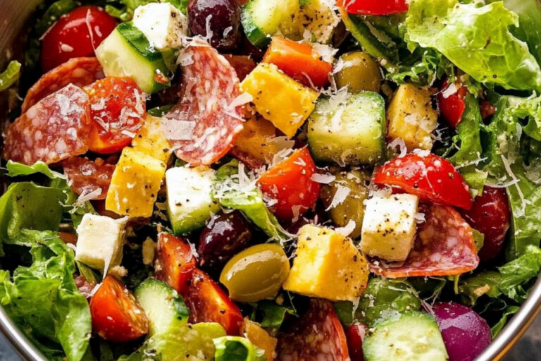 Ensalada Italiana Mega: Frescura en Cada Bocado