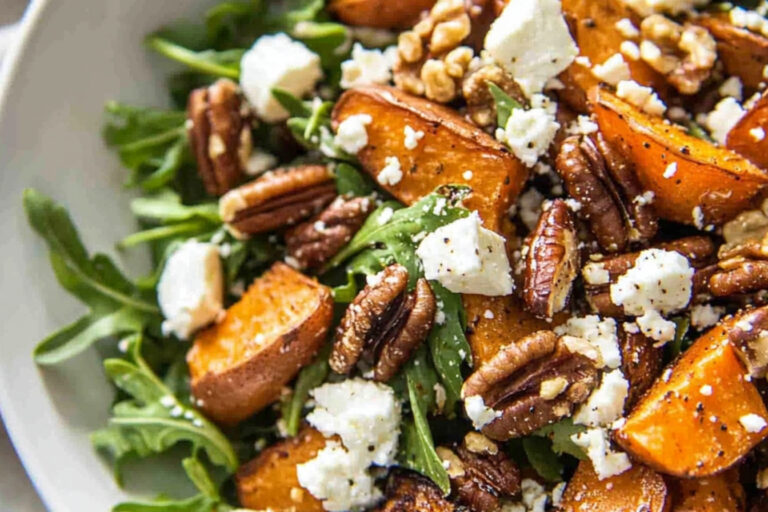 Ensalada de Batata Asada con Aderezo de Miel