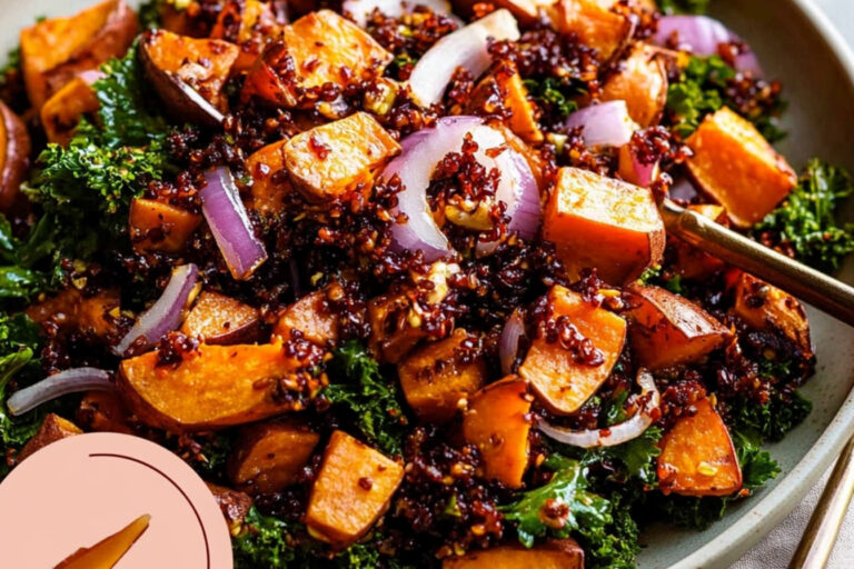 Ensalada de Batata Maple con Salsa de Tamarindo