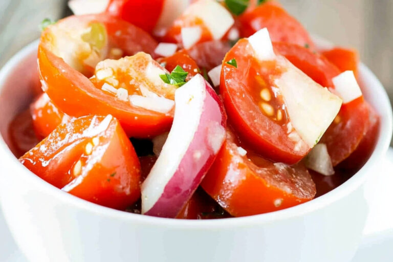 Ensalada de Tomate Fresco y Sabroso