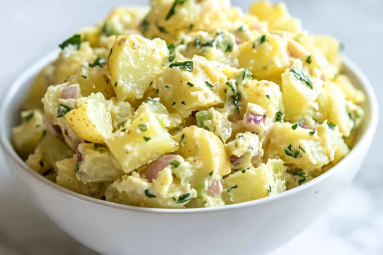 Ensalada de papa fácil y deliciosa para todos