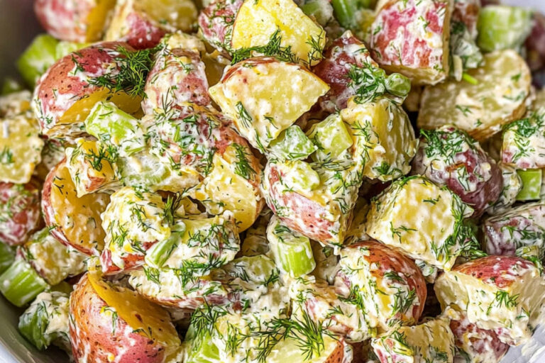 Ensalada de papa roja perfecta para compartir