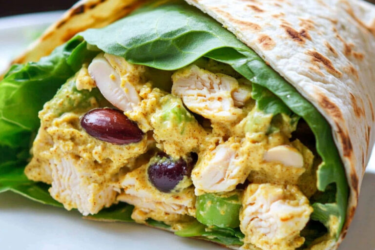 Ensalada de pollo al curry