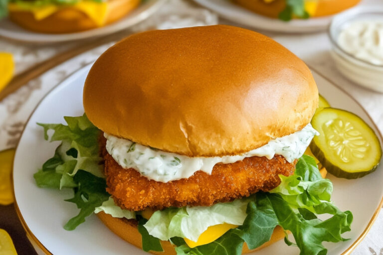 Filete de pescado estilo McDonald’s