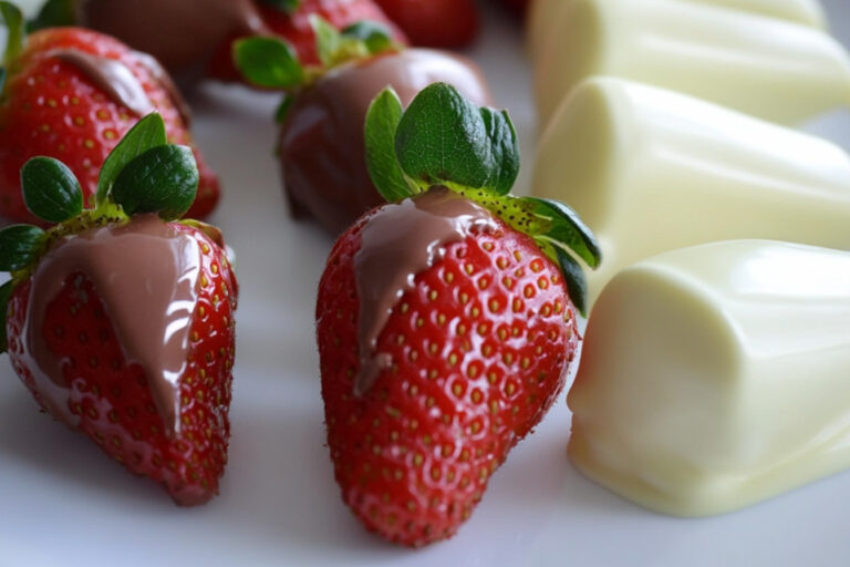 Fresas bañadas en chocolate irresistibles y sencillas