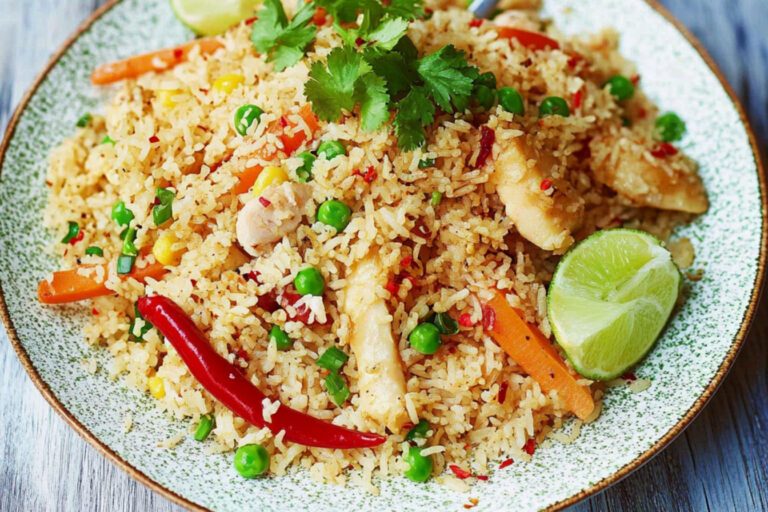Fried Rice al Estilo Singapur: Sabor Irresistible