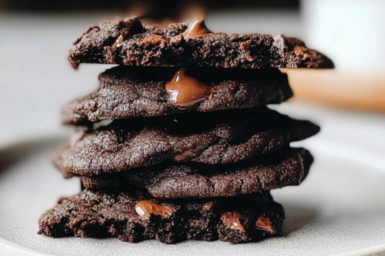Galletas dobles de chocolate que dejarán huella
