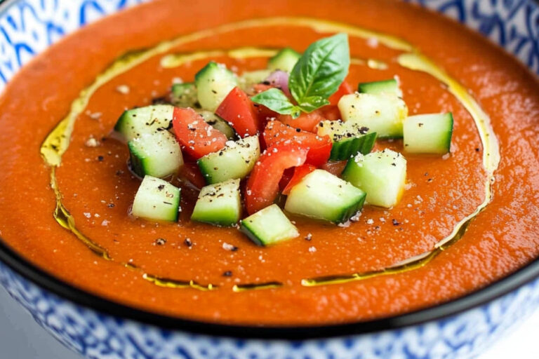Gazpacho de tomate: frescura veraniega en tu mesa