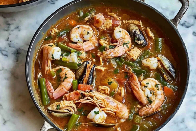 Gumbo de mariscos al estilo Susan Sarandon