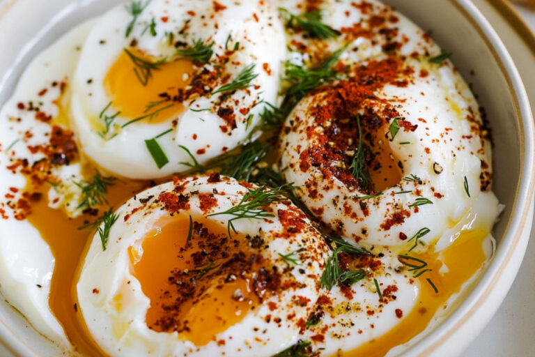 Huevos al estilo turco: Un desayuno irresistible