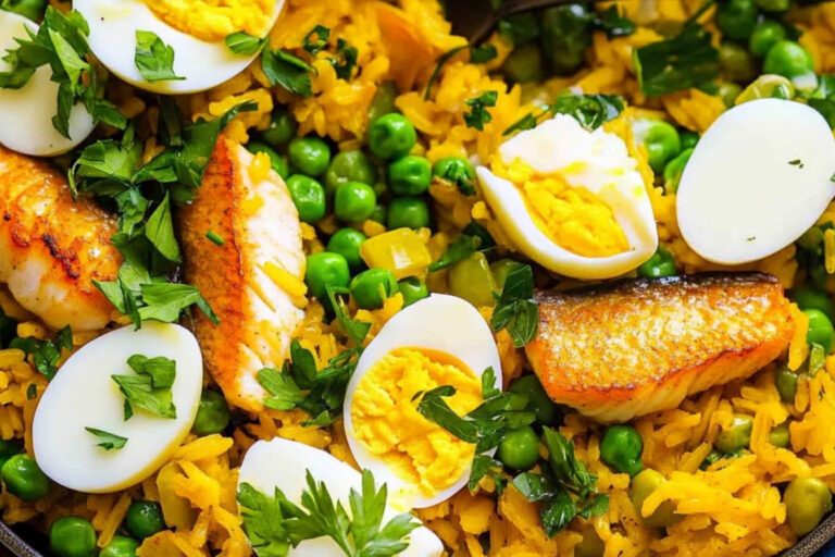 Kedgeree: Delicioso desayuno británico de pescado